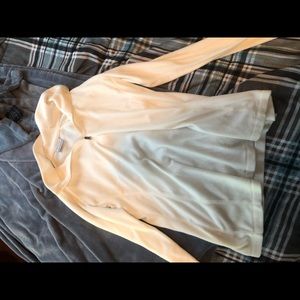 columbia white fleece quarter zip